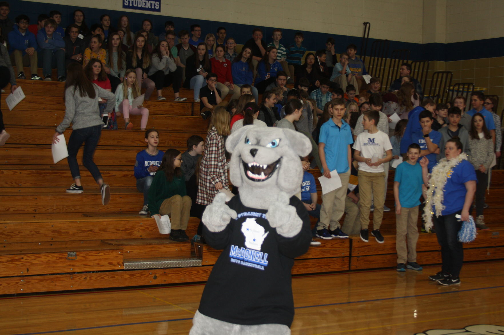 McDonell Pep Assembly